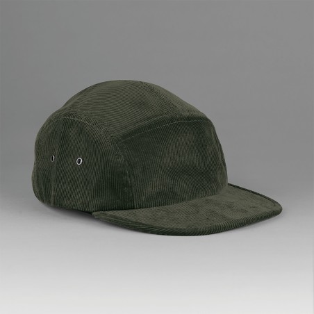5-panel velour camper cap