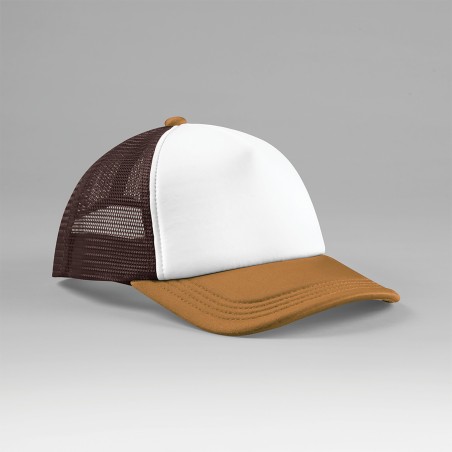 Gorra trucker de 5 paneles multicolor
