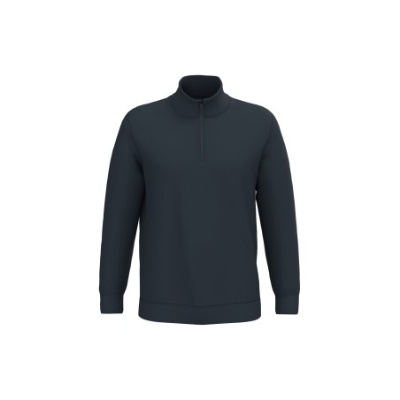 Zip neck sweatshirt