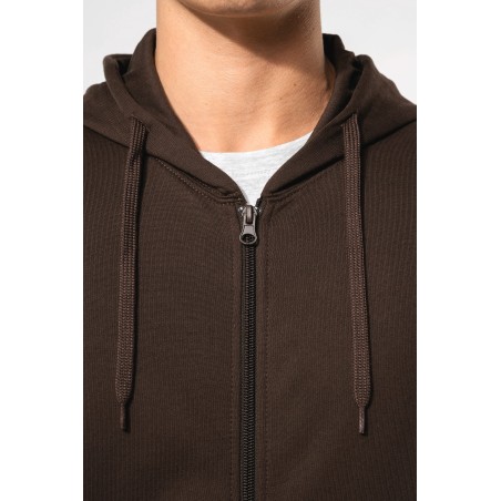 Sudadera capucha y cremallera unisex