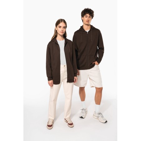 Sudadera capucha y cremallera unisex