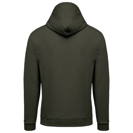 Full zip hooded sweatshirt