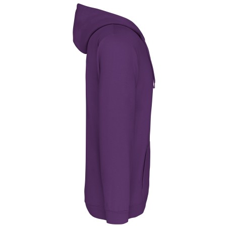 Full zip hooded sweatshirt