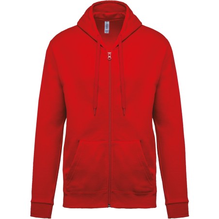 Sudadera capucha y cremallera unisex