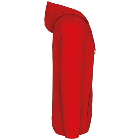 Full zip hooded sweatshirt