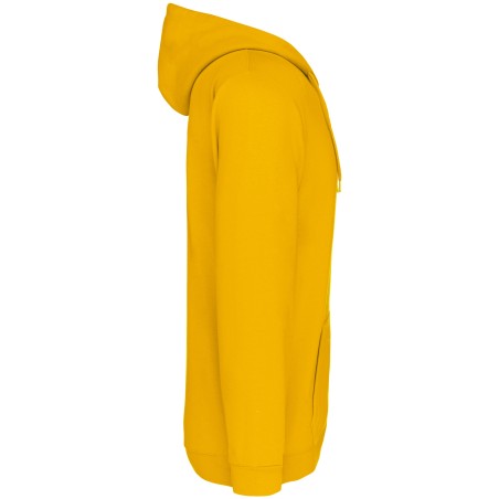 Full zip hooded sweatshirt