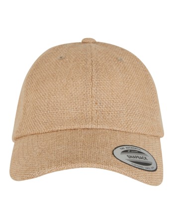 Unisex Dad cap in jute 2