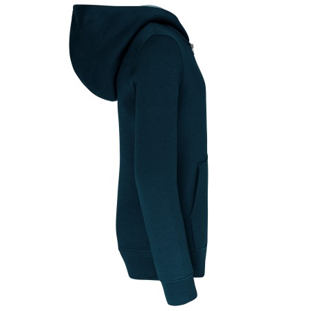 Kids’ full zip hooded sweatshirt