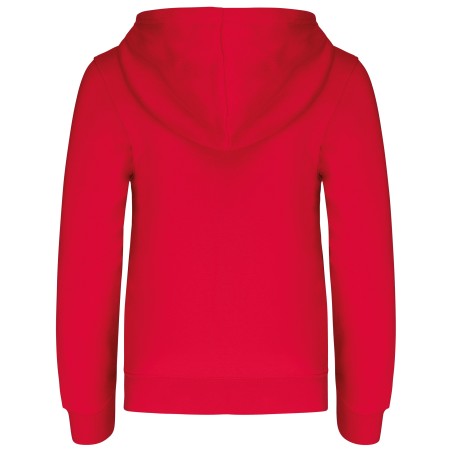 Kids’ full zip hooded sweatshirt