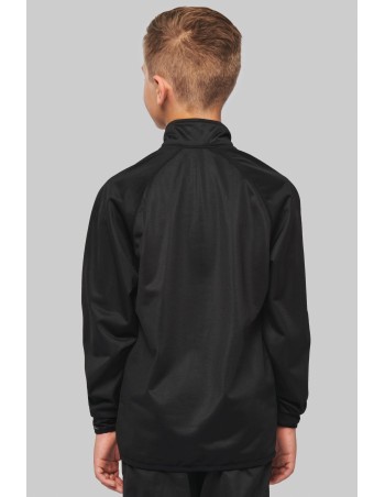 Kids\\\' zip neck training top 2