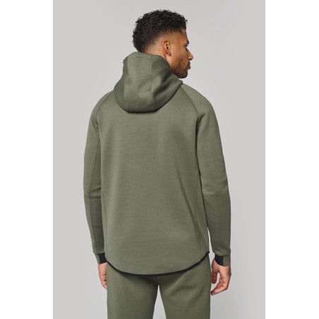 Men\\\'s hooded performance jacket