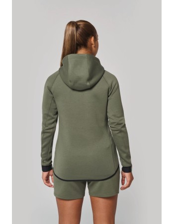Women\\\'s hooded performance jacket 2