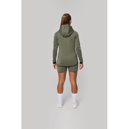 Women\\\'s hooded performance jacket