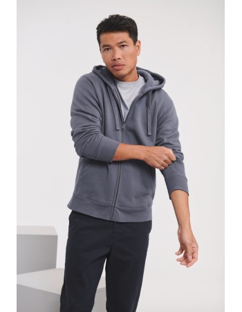 Authentic Full Zip Hooded Sweatshirt