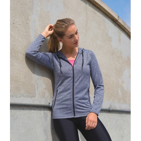 Womens Hooded Tee-jacket