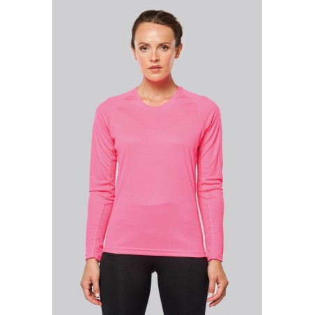 Camiseta de deporte manga larga mujer
