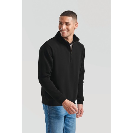 Zip Neck Sweatshirt (62-032-0)