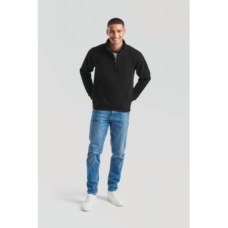 Zip Neck Sweatshirt (62-032-0)