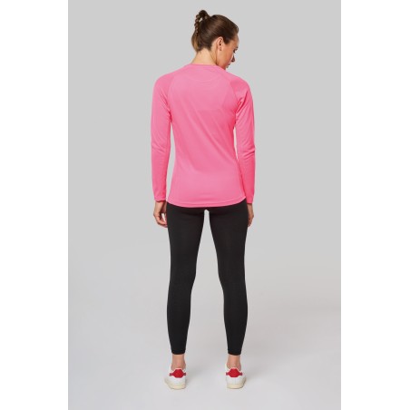 Camiseta de deporte manga larga mujer