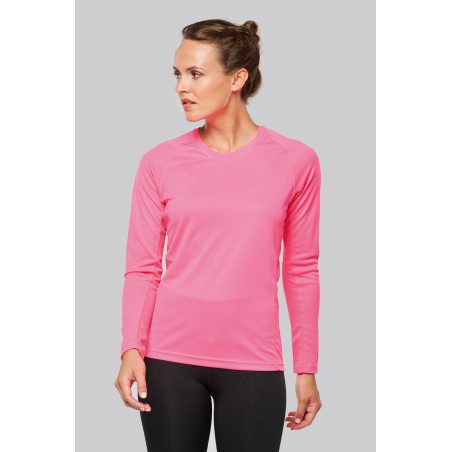 Camiseta de deporte manga larga mujer