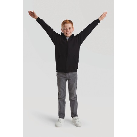 Kids\\\' Classic Hooded Sweatshirt Jacket