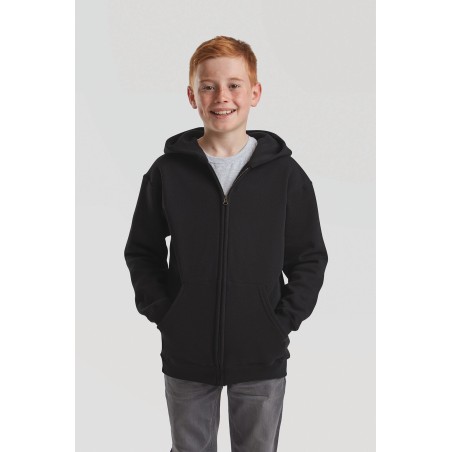Kids\\\' Classic Hooded Sweatshirt Jacket