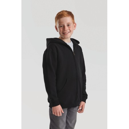 Kids\\\' Classic Hooded Sweatshirt Jacket
