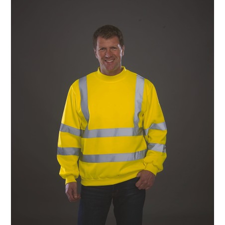Hi-Vis crew neck Sweatshirt
