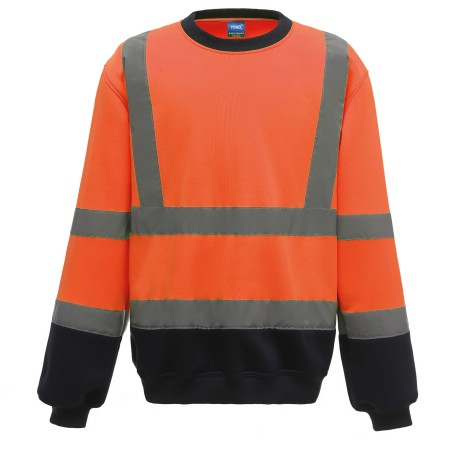 Hi-Vis crew neck Sweatshirt