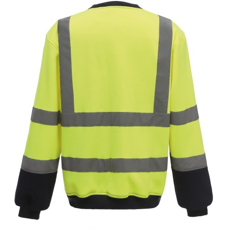 Hi-Vis crew neck Sweatshirt