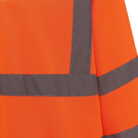 Hi-Vis Zip Neck Sweatshirt