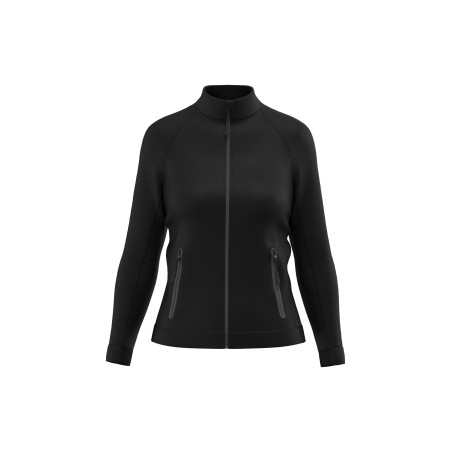 Chaqueta cuello alto mujer