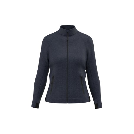 Chaqueta cuello alto mujer