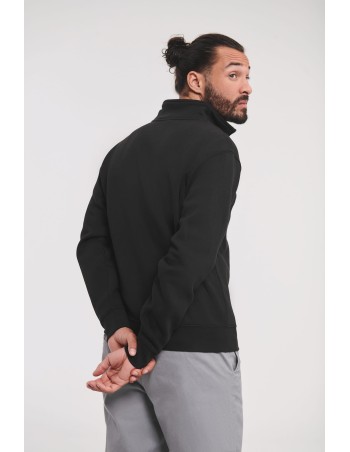 Authentic zipped neck sweatshirt 2