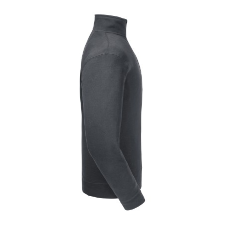 Authentic zipped neck sweatshirt