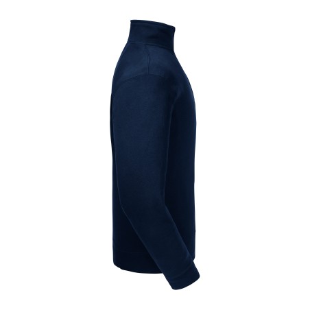 Authentic zipped neck sweatshirt