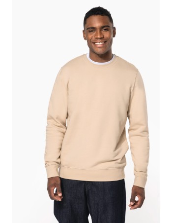 Sudadera ecorresponsable de cuello redondo unisex