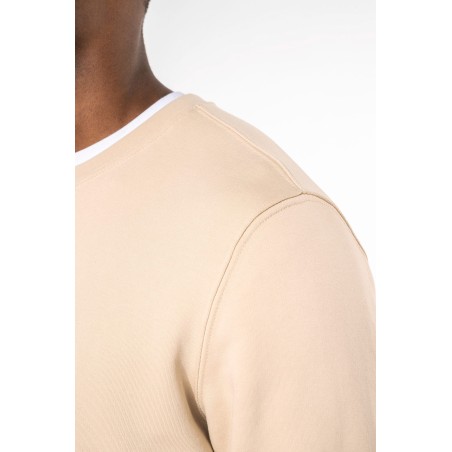 Sudadera ecorresponsable de cuello redondo unisex