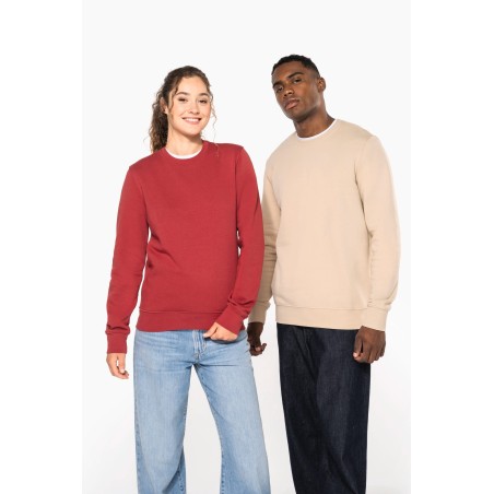 Eco-friendly crew neck sweatshirt