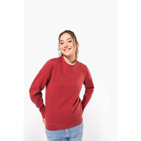 Eco-friendly crew neck sweatshirt