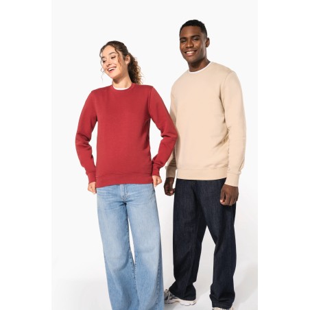 Eco-friendly crew neck sweatshirt