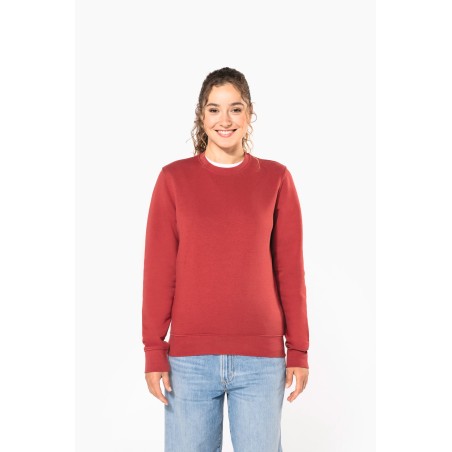 Eco-friendly crew neck sweatshirt