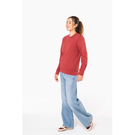 Eco-friendly crew neck sweatshirt