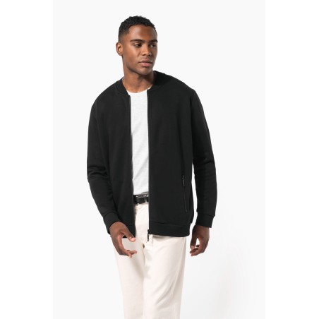 Full zip fleece sweatshirt
