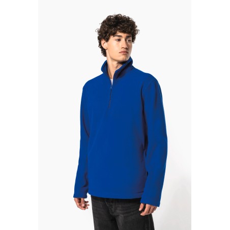 Enzo  Zip neck microfleece jacket