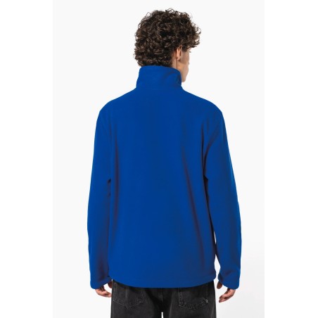 Enzo  Zip neck microfleece jacket