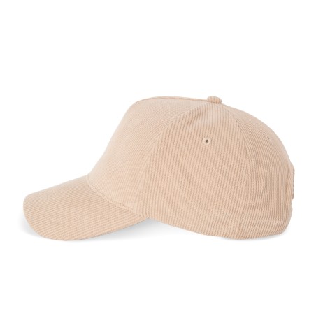 Gorra de pana de 5 paneles