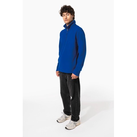 Enzo  Zip neck microfleece jacket