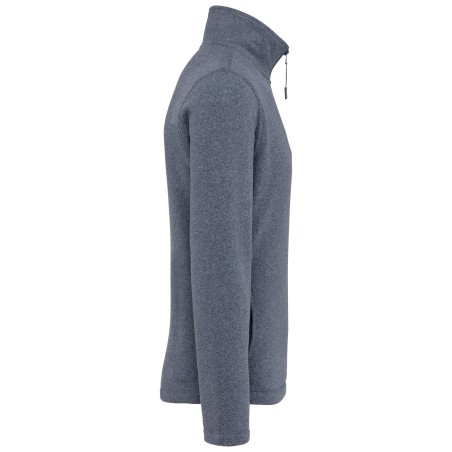 Enzo  Zip neck microfleece jacket