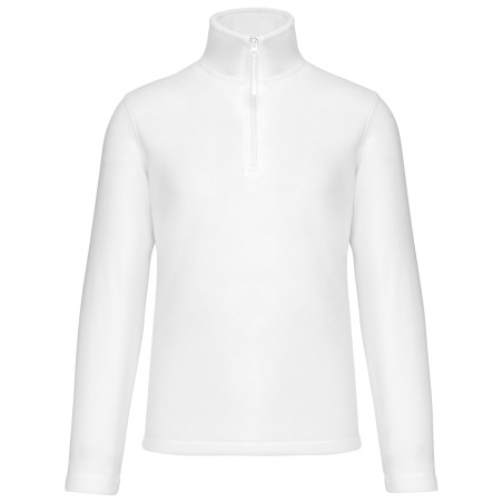 Enzo  Zip neck microfleece jacket